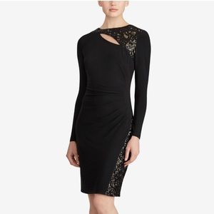 Ralph Lauren Black Sequin Dress